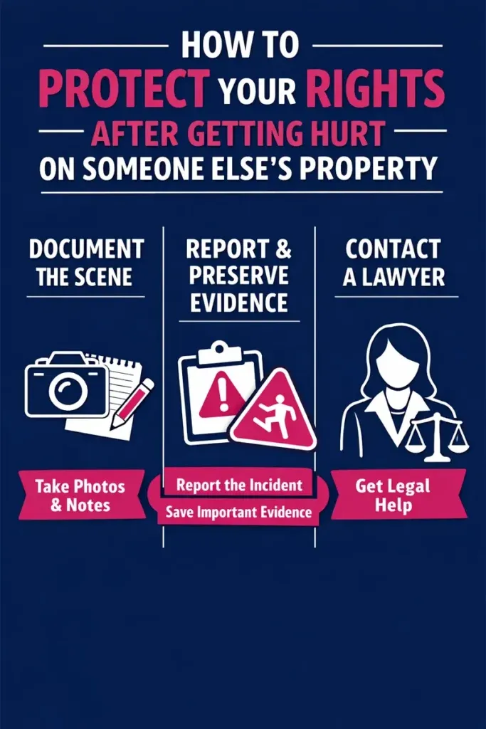 Injured on Someone Else's Property in Texas