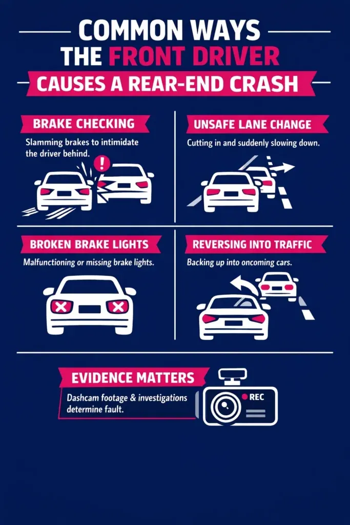 Causes of rear-end crashes explained