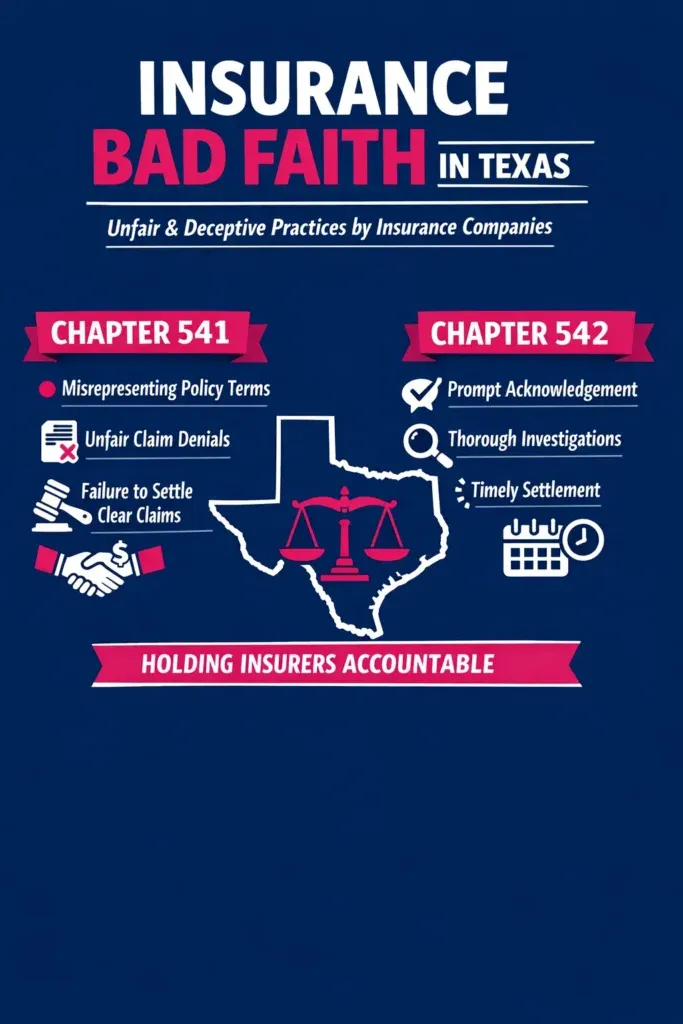 Insurance bad faith practices in Texas