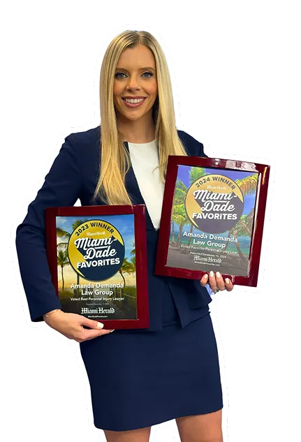 Amanda with Awards